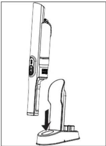 MEDION LIFE P200 (MD 11515) - Caricamento della batt eria nella base di appoggio - 3