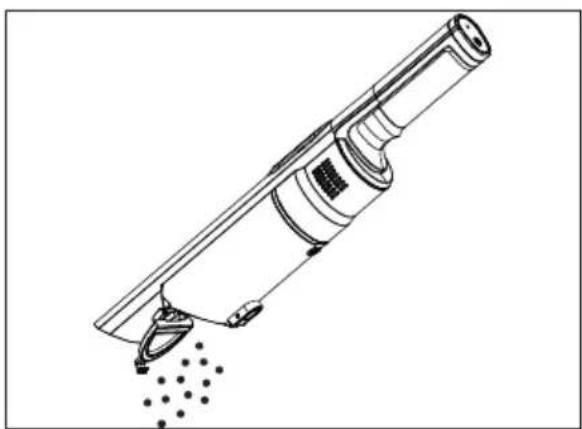 MEDION LIFE P200 (MD 11515) - Emptying the dust container - 2