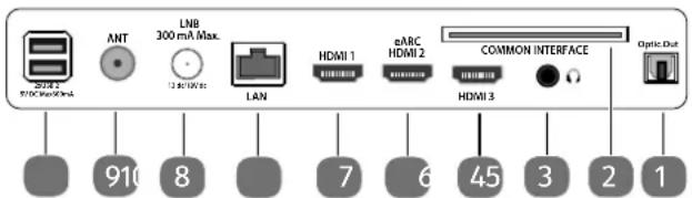 MEDION LIFE X8552503 (MD 855500) - Lato posteriore e lato destro - 1