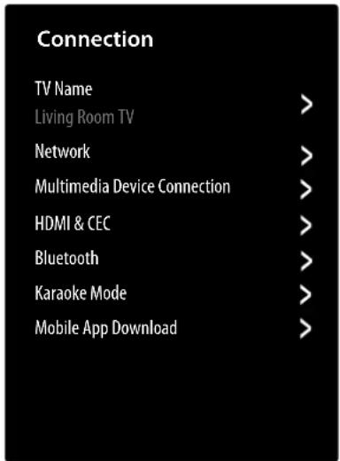 MEDION LIFE X8502501 (MD 850300) - Connection menu - 1