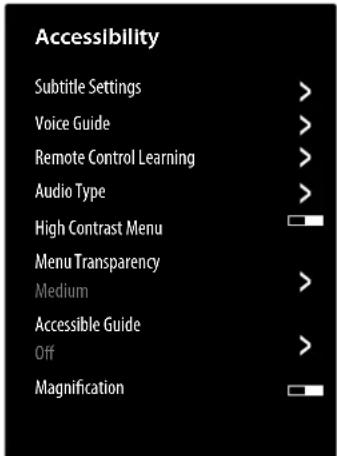 MEDION LIFE X8502501 (MD 850300) - Accessibility menu - 1