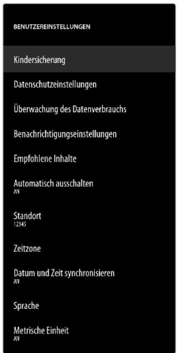 MEDION LIFE X8652506 (MD 865800) - Benutzereinstellungen - 1