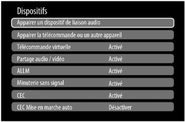 MEDION LIFE X8552507 - Menu Dispositifs - 1
