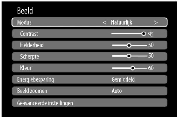MEDION LIFE X8552507 - Het menu Beeld - 1