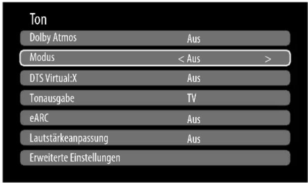 MEDION LIFE X8552507 - Menu Ton - 1