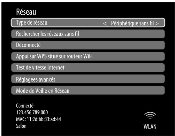 MEDION LIFE X8552508 (MD 855901) - Menu Réseau - 1
