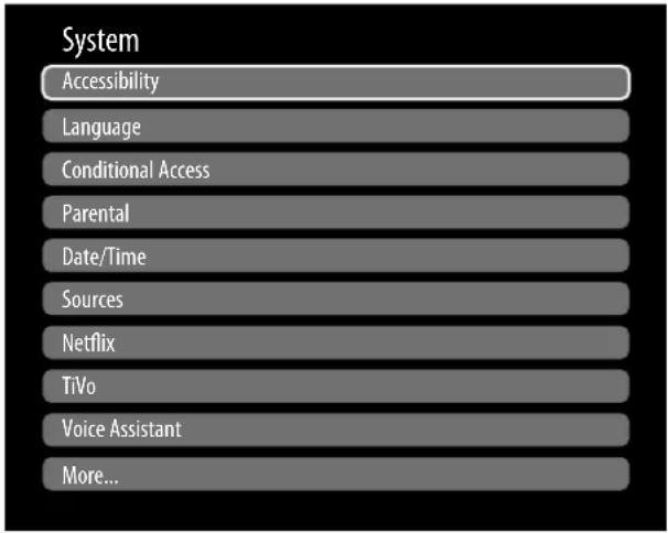 MEDION LIFE X8552508 (MD 855901) - System menu - 1