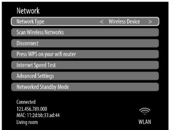 MEDION LIFE X8552508 (MD 855901) - Network menu - 1