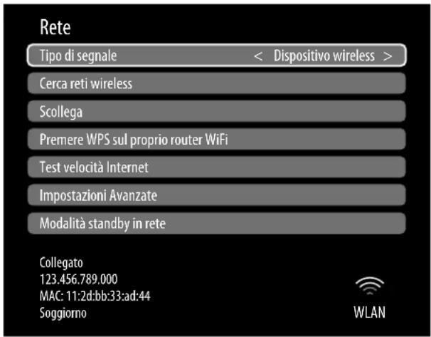 MEDION LIFE X8552508 (MD 855901) - Menu rete - 1