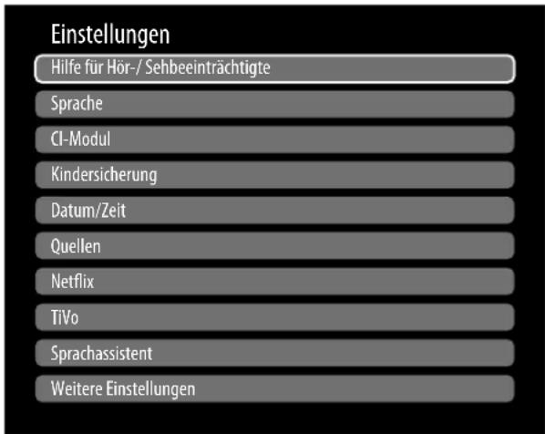 MEDION LIFE X8552508 (MD 855901) - Menü Einstellungen - 1