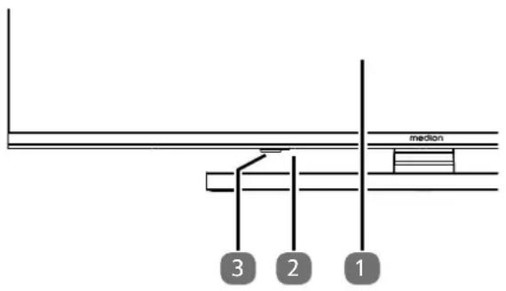 MEDION LIFE X8552501 (MD 855300) - Voorkant - 1