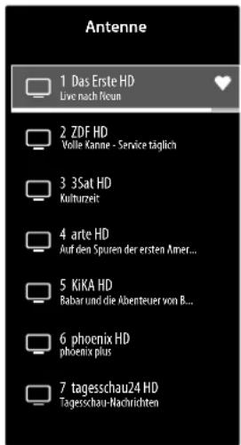 MEDION LIFE X8552501 (MD 855300) - Senderliste - 1