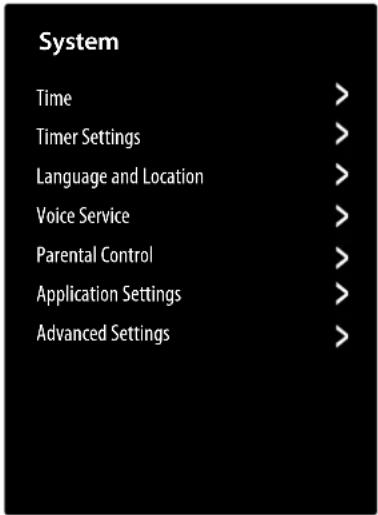 MEDION LIFE X8552501 (MD 855300) - System menu - 1
