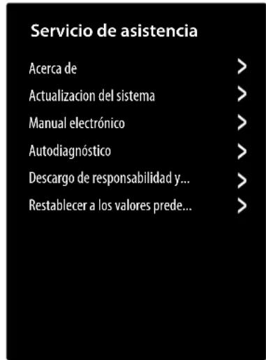 MEDION LIFE X8552501 (MD 855300) - Menu Servicio de asistencia - 1