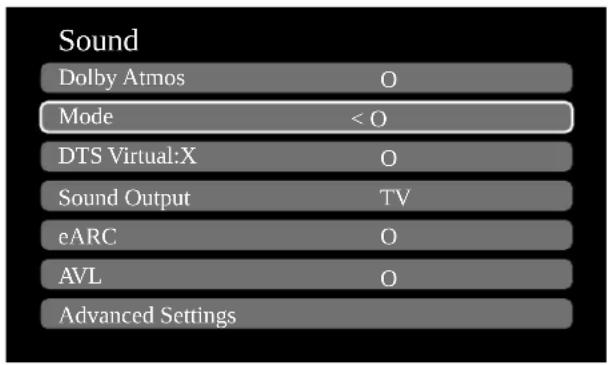 MEDION LIFE X8652507 (MD 865900) - Sound menu - 1