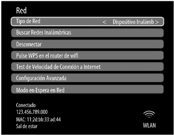 MEDION LIFE X8652507 (MD 865900) - Menú Red - 1