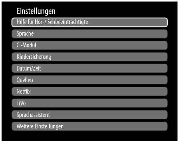MEDION LIFE X8652507 (MD 865900) - Menü Einstellungen - 1