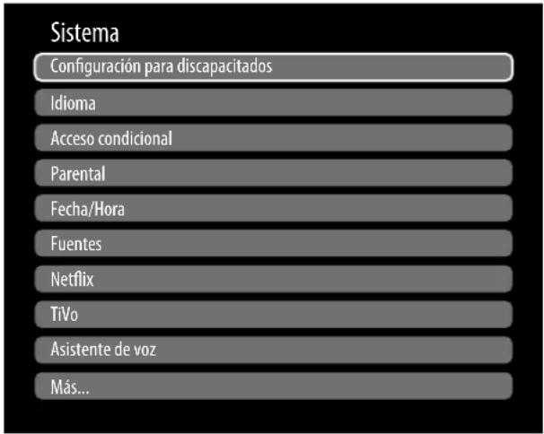MEDION LIFE X8652507 (MD 865900) - Menú Sistema - 1
