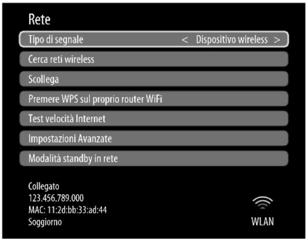 MEDION LIFE X8652507 (MD 865900) - Menu rete - 1