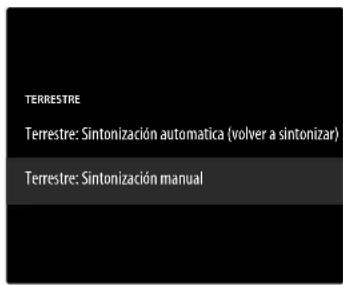 MEDION LIFE X8502503 (MD 850500) - TERRESTRE: SINTONIZACIÓN MANUAL - 1