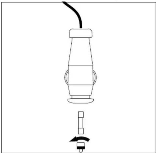 MEDION MD 13011 - Changing the fuse in the 12 V universal plug - 1
