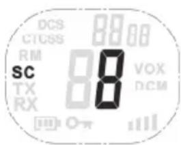 SILVERCREST SFG 8000 B2 - Recherche d'un canal actif - 1