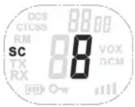 SILVERCREST SFG 8000 B2 - Wyszukiwanie aktywnego kanału - 1
