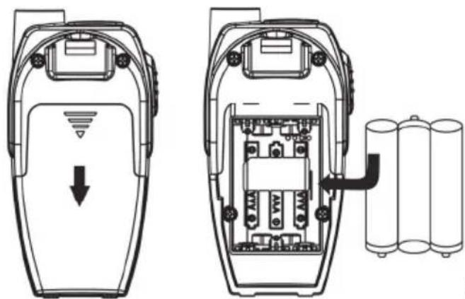 SILVERCREST SFG 8000 B2 - Vloženie nabíjatel'ných/bežných batérií - 1