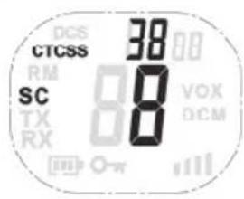 SILVERCREST SFG 8000 B2 - Suche nach einem CTCSS-Code - 1