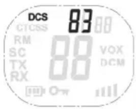 SILVERCREST SFG 8000 B2 - De DCS-code instellen - 1