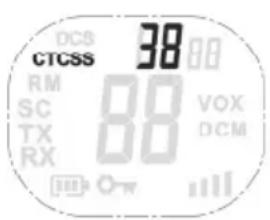 SILVERCREST SFG 8000 B2 - CTCSS-Code einstellen - 1