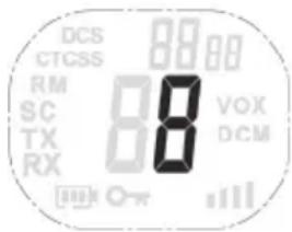 SILVERCREST SFG 8000 B2 - Setting a different channel - 1