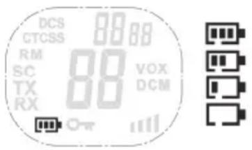SILVERCREST SFG 8000 B2 - Voyant d'état de batterie - 1