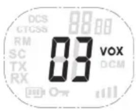 SILVERCREST SFG 8000 B2 - Funkcja nadawania aktywowana głosem (VOX) - 1