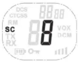 SILVERCREST SFG 8000 B2 - Een actief kanaal zoeken - 1