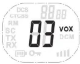 SILVERCREST SFG 8000 B2 - Fonction d'émission à commande vocale (VOX) - 1