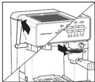 HAMILTON BEACH Slide & Lock 40750 - Cómo hacer un espresso - 3
