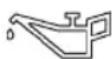 STIGA Titan 540D - Oil pressure indicator (1:17) - 2