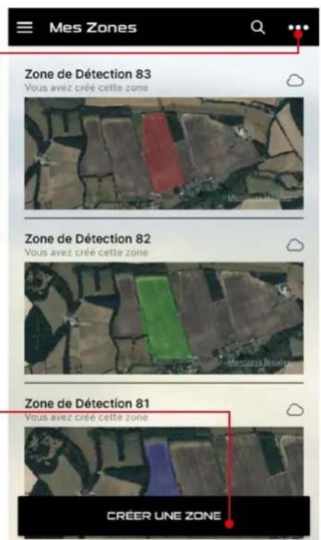 XP GO TERRAIN - GÉRER LES ZONES DE RECHERCHE - 2