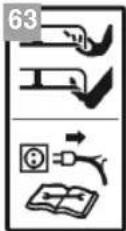 MOUNTFIELD EL 380 - BESCHREIBUNG DER SYMBOLE AN DEN BEDIENELEMENTEN (wo vorgesehen) - 6