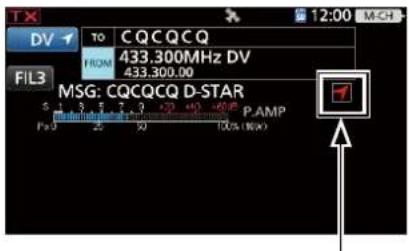ICOM IC-905 - ■位置情報付きの信号を受信したときは - 2