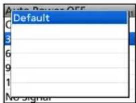ICOM IC-R15 - CONSEIL : Pour restaurer au réglage par défaut - 1