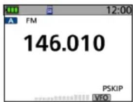 ICOM IC-R15 - ◇ACTIVACIÓN o DESACTIVACIÓN de la función Doble vigilancia - 1