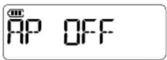 ICOM IC-T10 - Ejemplo: Ajuste el temporizador de apagado automático en 30 minutos - 1