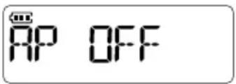 ICOM IC-T10 - Exemple : Réglage de l'extinction automatique du minuteur sur 30 minutes - 1