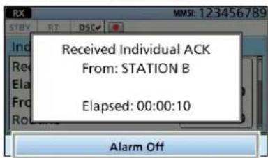 ICOM IC-M804 - Appuyez sur Call pour lancer un appel Individuel. - 2