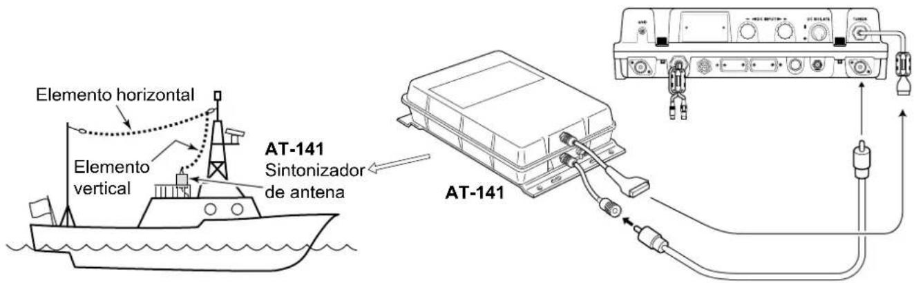 ICOM IC-M804 - Antena - 1