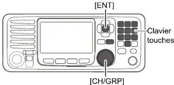ICOM IC-M804 - Exemple : - 1