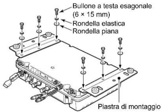 ICOM IC-M804 - ◇ Montaggio dell'unità principale - 2