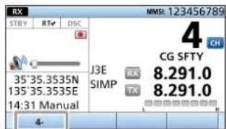 ICOM IC-M804 - NOTA: - 4
